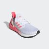 imageadidas UnisexChild Ultraboost 20 Running ShoeWhitePink