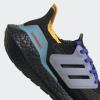 imageadidas UnisexChild Ultraboost 21 Running ShoesCore BlackCloud WhitePulse Aqua