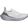 imageadidas UnisexChild Ultraboost 21 Running ShoesCrystal WhiteCrystal WhiteHazy Green