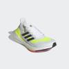 imageadidas UnisexChild Ultraboost 21 Running ShoesWhiteBlackSolar Yellow