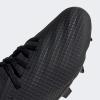 imageadidas UnisexChild X Ghosted3 Soccer ShoeBlackGreyBlackfirm Ground