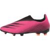 imageadidas UnisexChild X Ghosted3 Soccer ShoeShock PinkBlackScreaming Orange