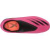 imageadidas UnisexChild X Ghosted3 Soccer ShoeShock PinkBlackScreaming Orange