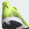 imageadidas UnisexChild X Ghosted3 Soccer ShoeSolar YellowBlackTeam Royal Blue Turf