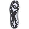imageadidas UnisexChild X Ghosted3 Soccer ShoeWhiteBlackSilver
