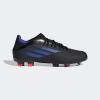imageadidas UnisexChild X Speedflow3 Firm Ground Soccer ShoeBlackSonic InkSolar Yellow