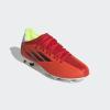 imageadidas UnisexChild X Speedflow3 Firm Ground Soccer ShoeRedBlackSolar Red