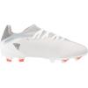 imageadidas UnisexChild X Speedflow3 Firm Ground Soccer ShoeWhiteBlackSolar Red