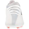 imageadidas UnisexChild X Speedflow3 Firm Ground Soccer ShoeWhiteBlackSolar Red