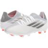 imageadidas UnisexChild X Speedflow3 Firm Ground Soccer ShoeWhiteBlackSolar Red