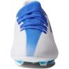 imageadidas UnisexChild X Speedflow3 Firm Ground Soccer ShoeWhiteLegacy IndigoBlue