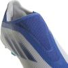imageadidas UnisexChild X Speedflow3 Firm Ground Soccer ShoeWhiteLegacy IndigoBlue Laceless