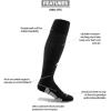 imageadidas Utility All Sport Socks for Men Women Youth Boys and Girls 1PackBlackLight Onix GreyWhite
