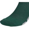 imageadidas Utility All Sport Socks for Men Women Youth Boys and Girls 1PackTeam Dark GreenLight Onix GreyWhite