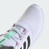 imageadidas Womens Cloudfoam Pure 20 Lace Up Sneakers Shoes Casual  WhiteWhiteBlackPulse Mint