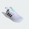 imageadidas Womens Cloudfoam Pure 20 Lace Up Sneakers Shoes Casual  WhiteWhiteBlackPulse Mint