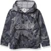 imageadidas Boys Active Sport Athletic Pullover Hooded SweatshirtCore Camo Grey Heather