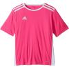 imageadidas Boys Entrada 18 JerseyShock PinkWhite