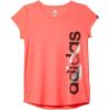imageadidas Girls Long Sleeve Aeroready MoistureWicking Tee TShirt
