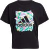 imageadidas Girls Plus Size Short Sleeve Tee TShirt Black XSmall