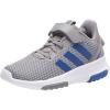 Grey/Team Royal Blue/Halo Silver (Cross Strap)