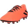 imageadidas Mens Nemeziz 194 Firm Ground Soccer ShoeCoralBlackGlory Red