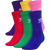 imageadidas Originals Unisex child Athletic Cushioned Crew Socks OG 6 pairs durable breathableLucid PinkCollegiate Royal BlueBetter Scarlet
