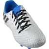 imageadidas Performance Kids Messi 163 Firm Ground Soccer CleatsSilver MetallicBlackShock Blue