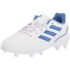 imageadidas UnisexChild Copa Sense3 Firm Ground Soccer ShoeWhiteBlueLegacy Indigo