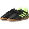 imageadidas UnisexChild Copa Sense4 Indoor Soccer ShoeBlackTeam Solar YellowBright Cyan
