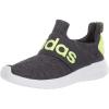 imageadidas UnisexChild Lite Racer Adapt Running ShoeGrey SixYellowCore Black