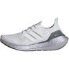 imageadidas UnisexChild Ultraboost 21 Running ShoesCrystal WhiteCrystal WhiteHazy Green