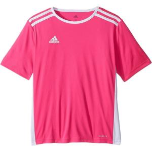 imageadidas Boys Entrada 18 JerseyShock PinkWhite