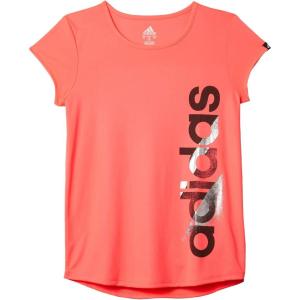 imageadidas Girls Long Sleeve Aeroready MoistureWicking Tee TShirt