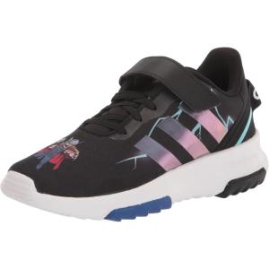 imageadidas Girls Racer TR21 Tennis SneakersBlackGreyTeam Royal Blue