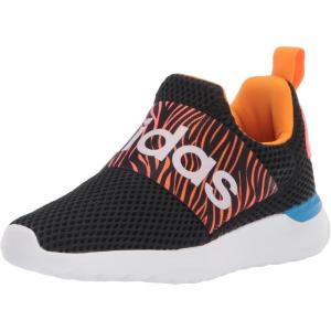 imageadidas Infant Boys Lite Racer Adapt 40 Slip On Sneakers Shoes Casual  BlackBlackAcid RedBlue Rush