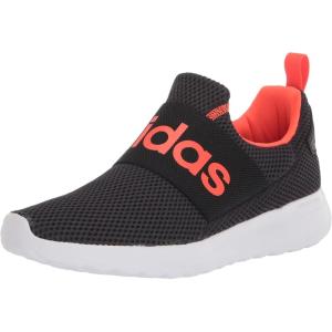 imageadidas Infant Boys Lite Racer Adapt 40 Slip On Sneakers Shoes Casual  BlackWhiteSky RushSolar Pink