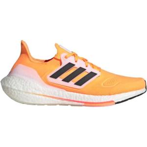 imageadidas Mens Ultraboost 22 Heatrdy Running ShoesFlash OrangeCore BlackCloud White