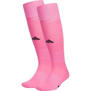 imageadidas Rivalry Soccer Socks 2Pack OverTheCalf Athletic Fit for Men ampamp WomenUltra PopBlack20
