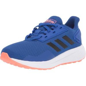 imageadidas Unisex Child Duramo 9 WIDETeam Royal BlueBlackSignal Coral