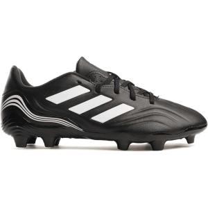 imageadidas UnisexChild Copa Sense3 Firm Ground Soccer ShoeCore BlackWhiteVivid Red