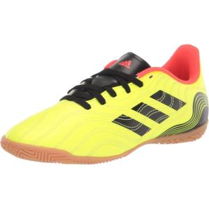 imageadidas UnisexChild Copa Sense4 Indoor Soccer ShoeTeam Solar YellowBlackSolar Red