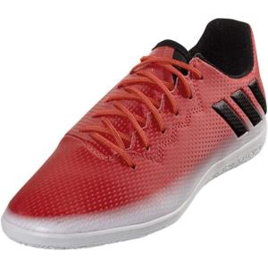 imageadidas UnisexChild Performance Messi 163 Indoor Soccer Shoes SkateRedBlackWhite