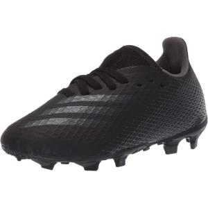 imageadidas UnisexChild X Ghosted3 Soccer ShoeBlackGreyBlackfirm Ground