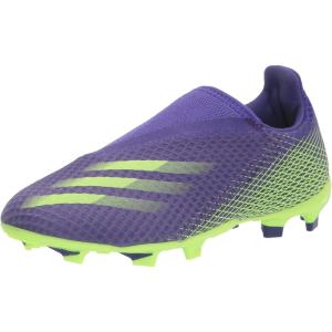 imageadidas UnisexChild X Ghosted3 Soccer ShoeEnergy InkSignal Green