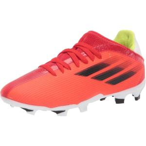 imageadidas UnisexChild X Speedflow3 Firm Ground Soccer ShoeRedBlackSolar Red