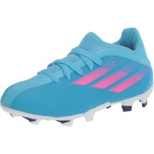 imageadidas UnisexChild X Speedflow3 Firm Ground Soccer ShoeSky RushTeam Shock PinkWhite