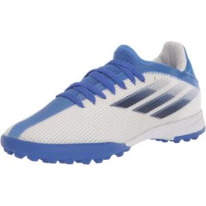 imageadidas UnisexChild X Speedflow3 Turf Soccer ShoeWhiteLegacy IndigoBlue