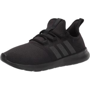 imageadidas Womens Cloudfoam Pure 20 Lace Up Sneakers Shoes Casual  WhiteCore BlackCore BlackGrey Five