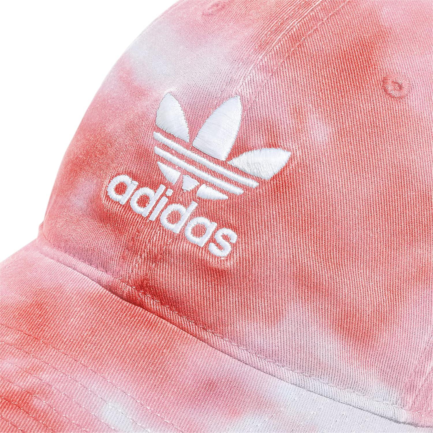 imageadidas Originals Mens Originals Relaxed Plus StrapbackAdi Tie Dye Semi TurboWhite